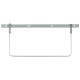 24” Anti-Sail Bracket Spring Hinged - Galvanized